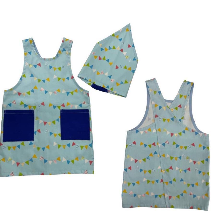 ももち❣️手作りエプロン　　ご確認用 エプロン 手作りキット 型紙 生地 子ども用 作り方 動画あり