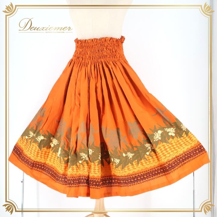 日本製 フラダンス衣装】レッド EKOLU EHIKU エコルエヒク ワンピース