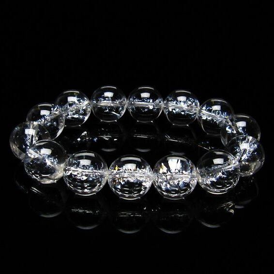 アイリスクォーツ 水晶 ブレスレット 16mm  おまかせ便 111-20219