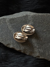 Silver 925 earring oval-5-5
