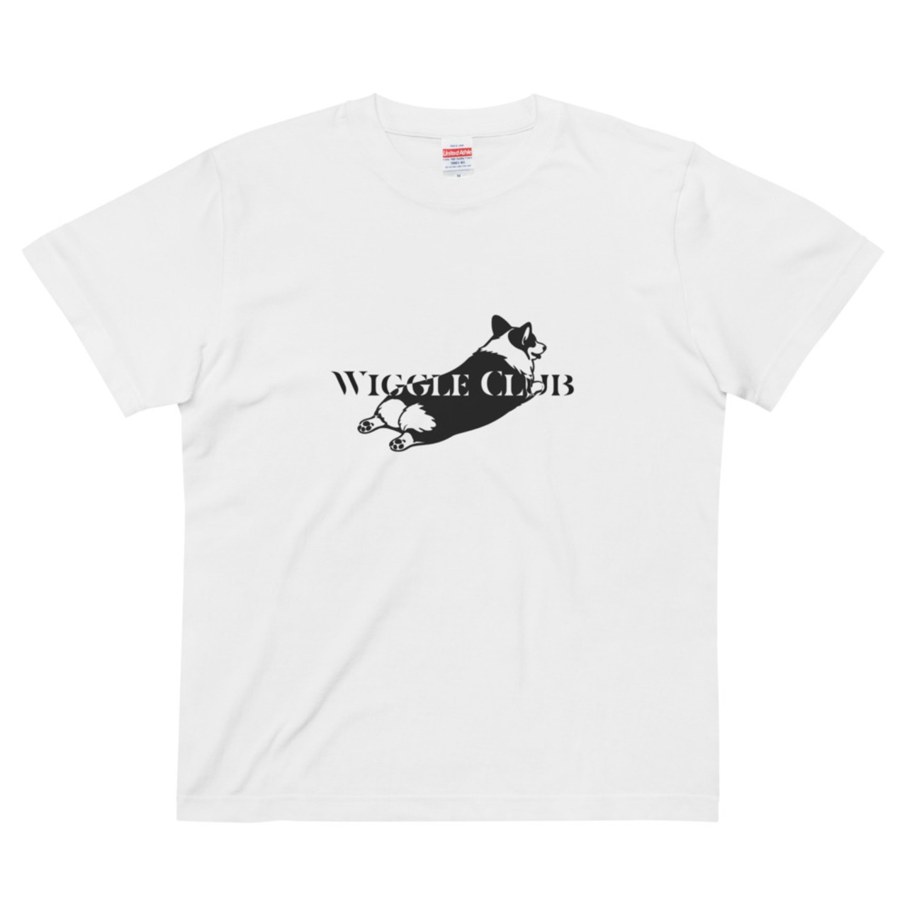 WIGGLE CLUB monochrome Tee　[T0003]