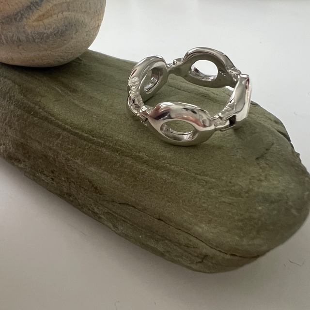 S925 oval design ring (R133-2)