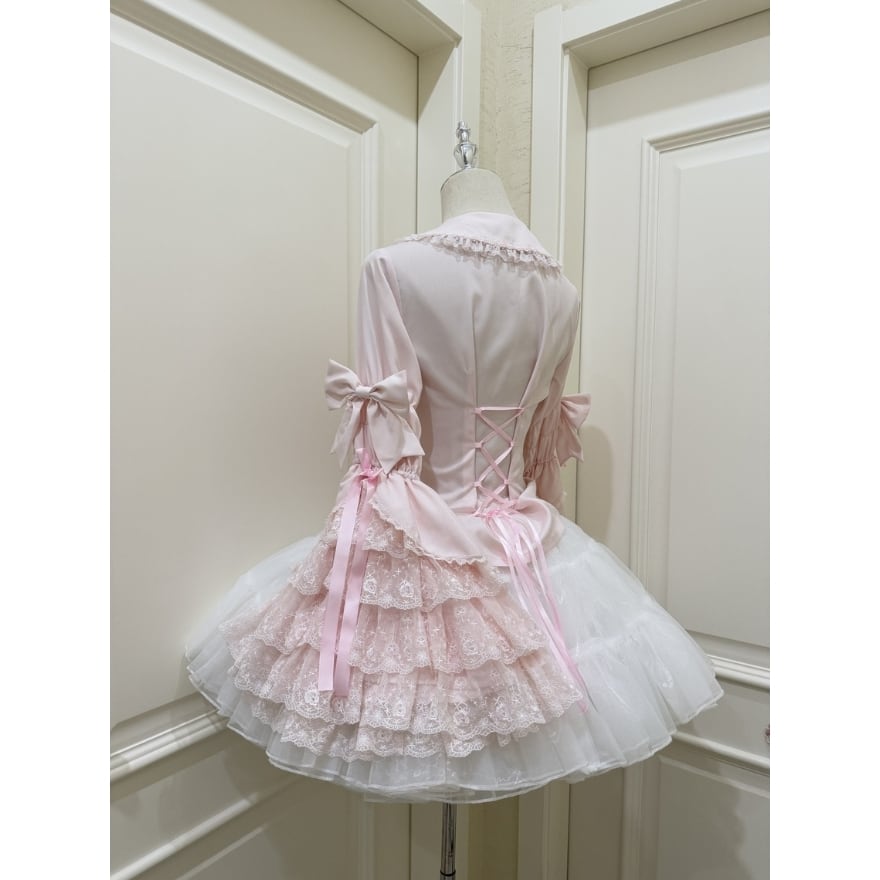クラロリ 姫袖ブラウス フリル×リボン 上品クラシカル｜WithU