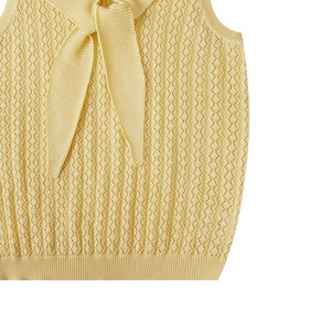 Knit Planet /Sweet Blouse - CreamYellow