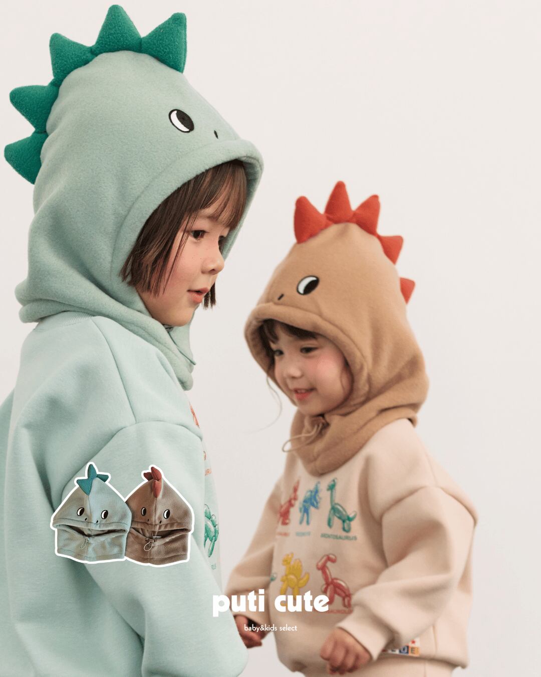 free ꒰ 予約 ꒱ Dinosaur hat / 1st blue ⸝⋆