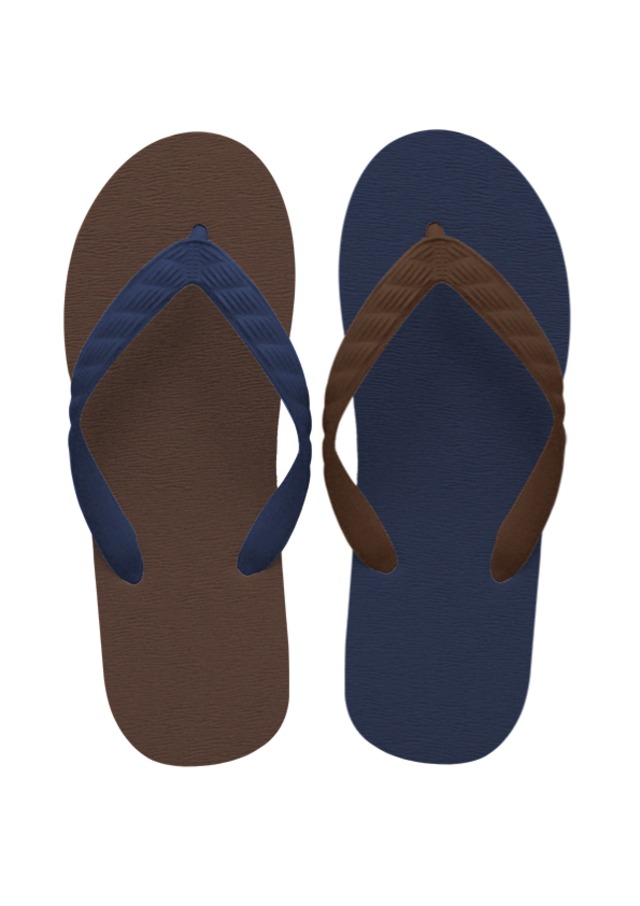 【CRAZY PATTER】ブラウンラグーン ｜ブラウン×ネイビー