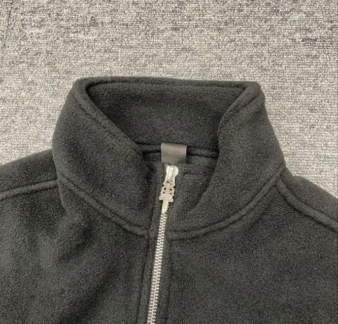CHROME HEARTS クロムハーツ ダガー ハーフジップフリース ブルゾン