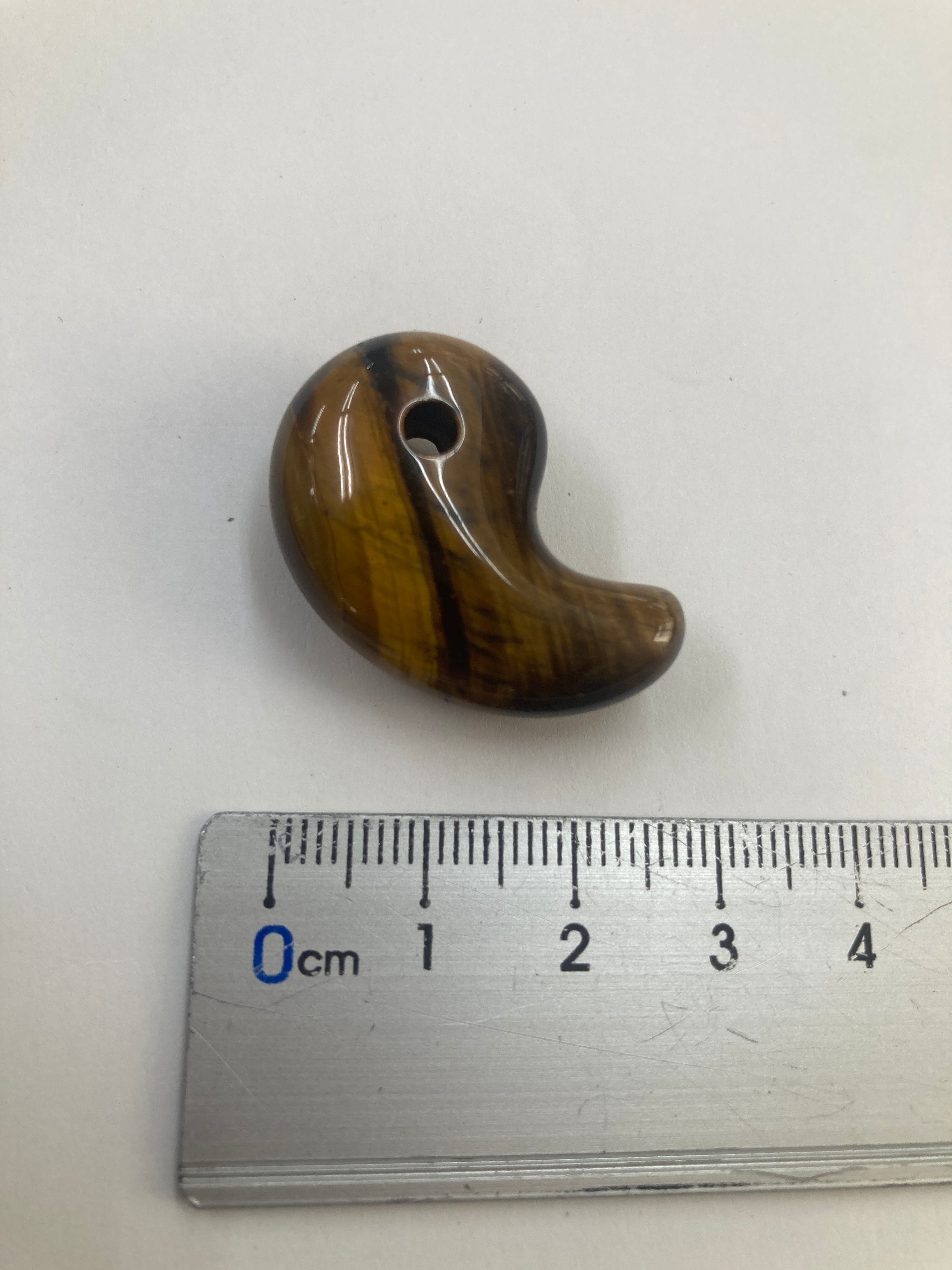 はじまりの勾玉 E34384】タイガーアイ 勾玉 ペンダント Tiger'sEye Pendant Magatama
