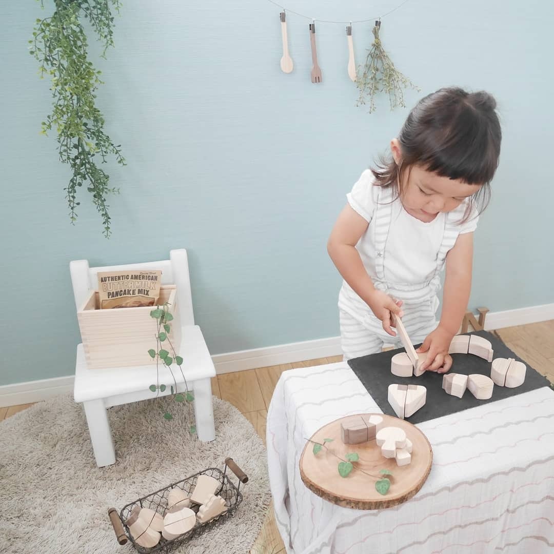 食材セット FOOD SET | 木のおもちゃ 誕生日祝い おままごと | 木の