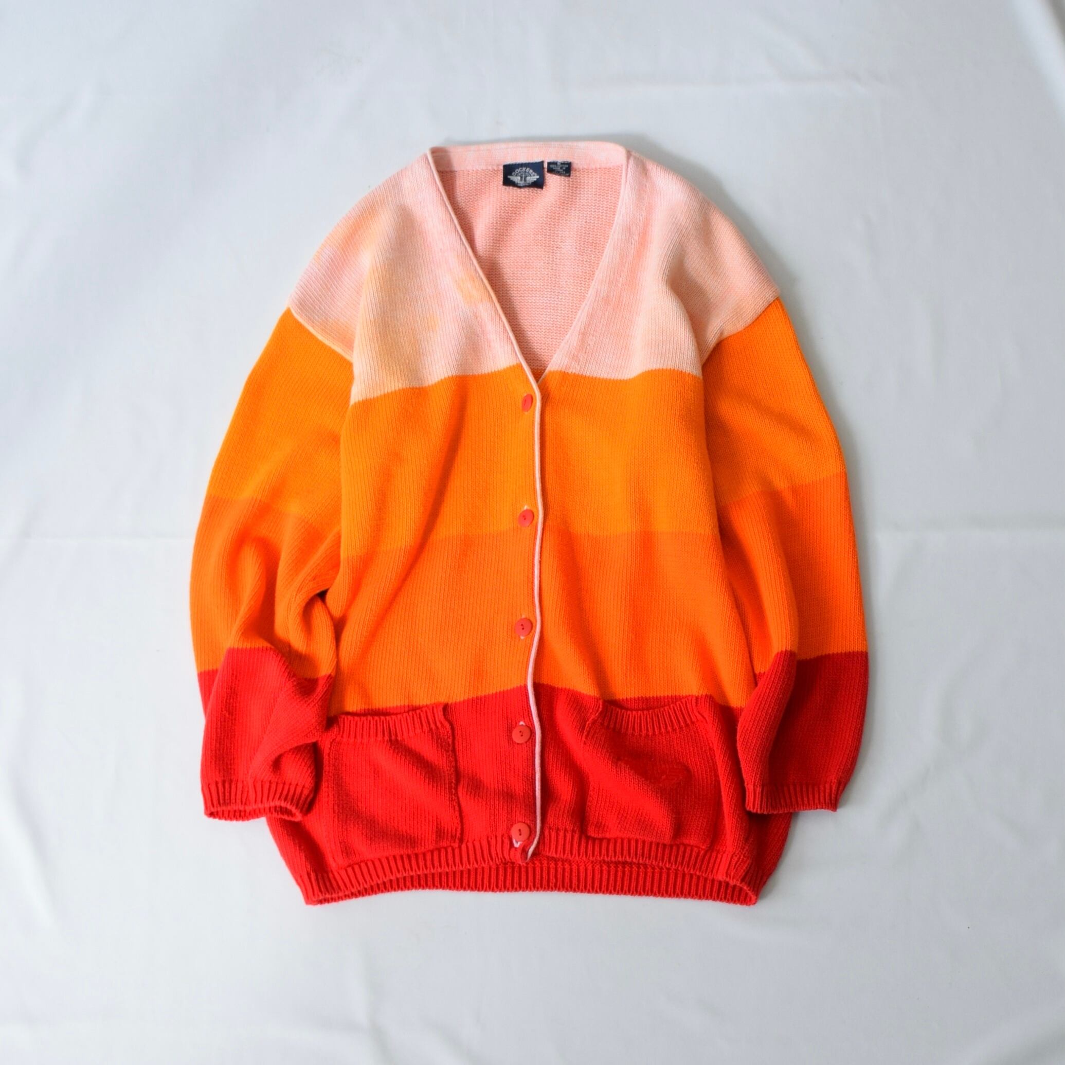 80's made in USA L.L.Bean ドライバーズニット メンズL グリーン