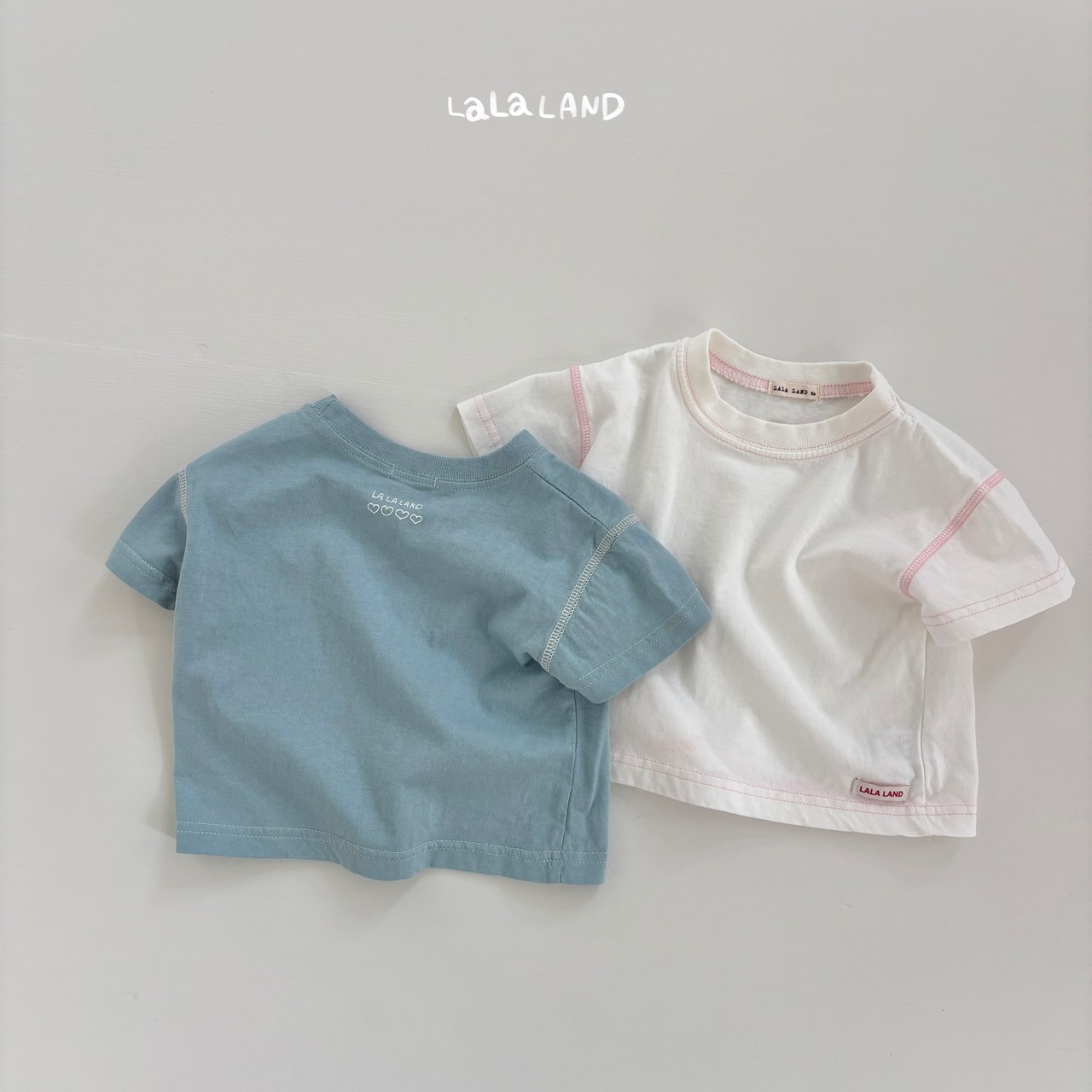 【取寄/韓国直送】LALALAND 26/SM （Baby）ポイントTシャツ｜夏服