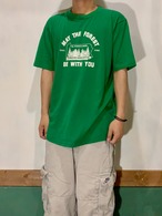 80's JERZEES Print T-shirt【L】