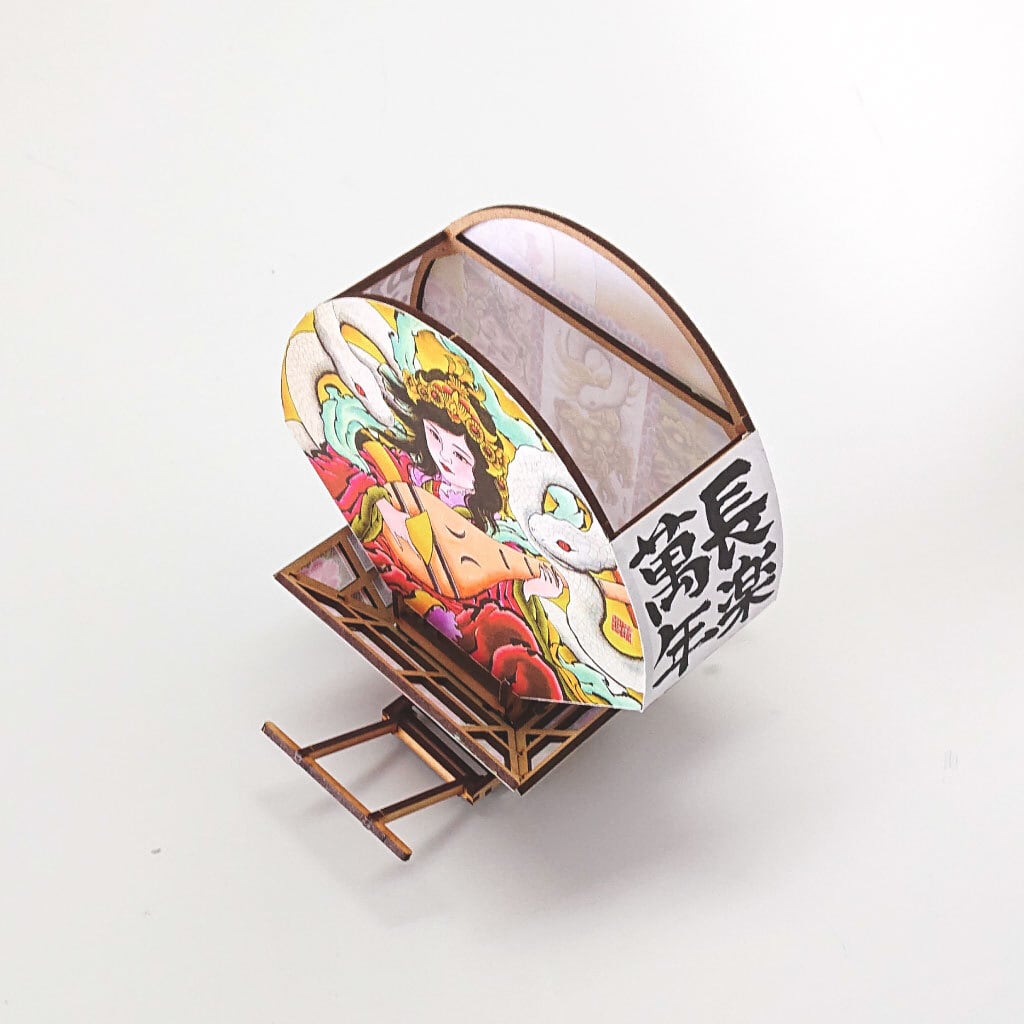ねぷたクラフトキット（S）弁財天 | 簡単に作れるねぷたの工作キット