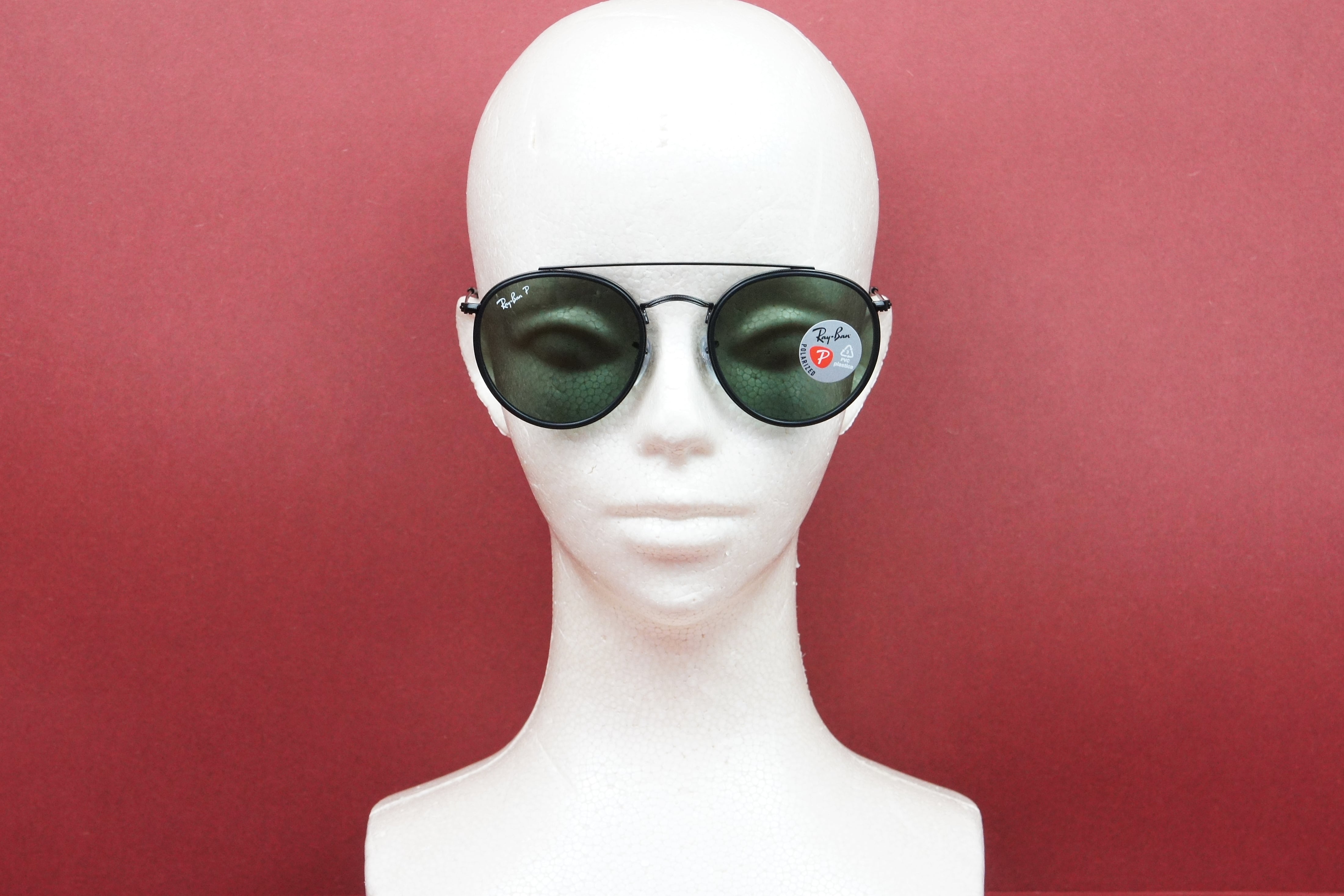 Ray-Ban 偏光 サングラス RB3647-N 002/58 51サイズ ラウンド ボストン