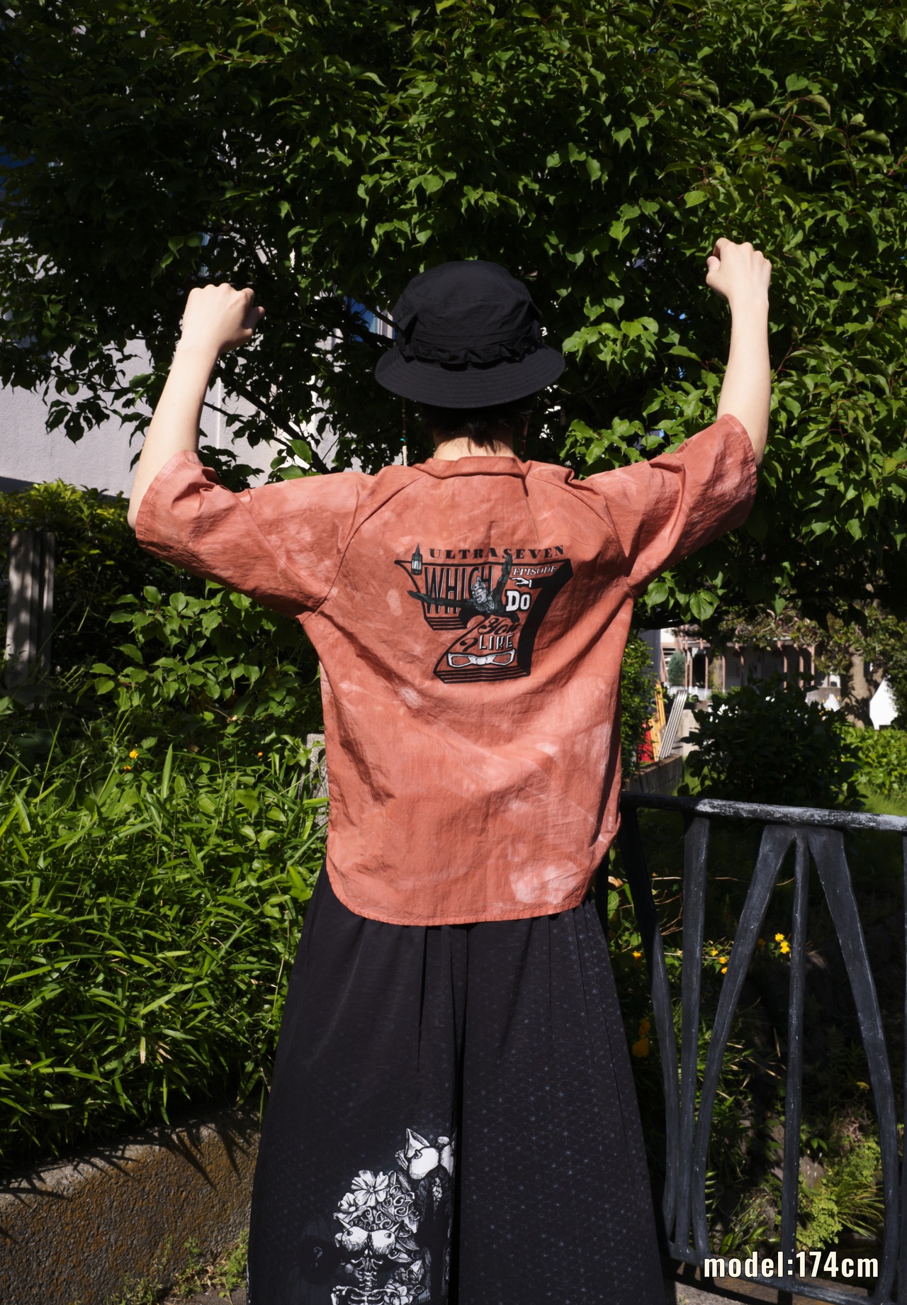 Dyeing Design T-shirts："ULTRA SEVEN" feat.吉村生成