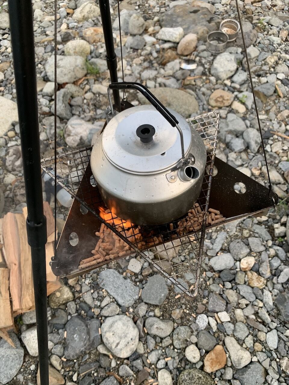 detour life×FUJIKINKO/ Hanging Bonfire Stand 2.0 専用焼き網セット