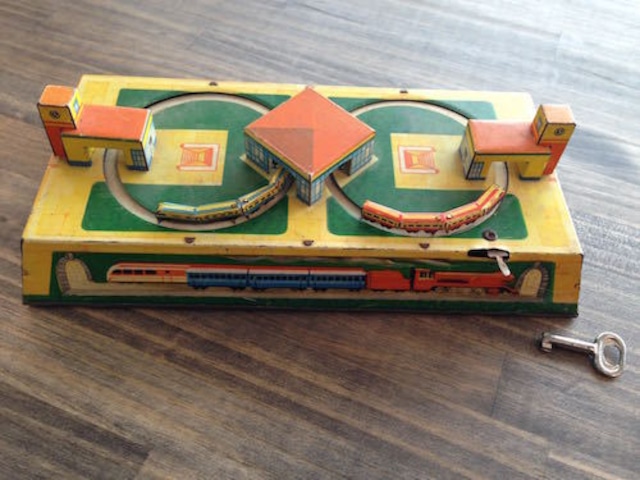 Vintage Russian Trains Toy