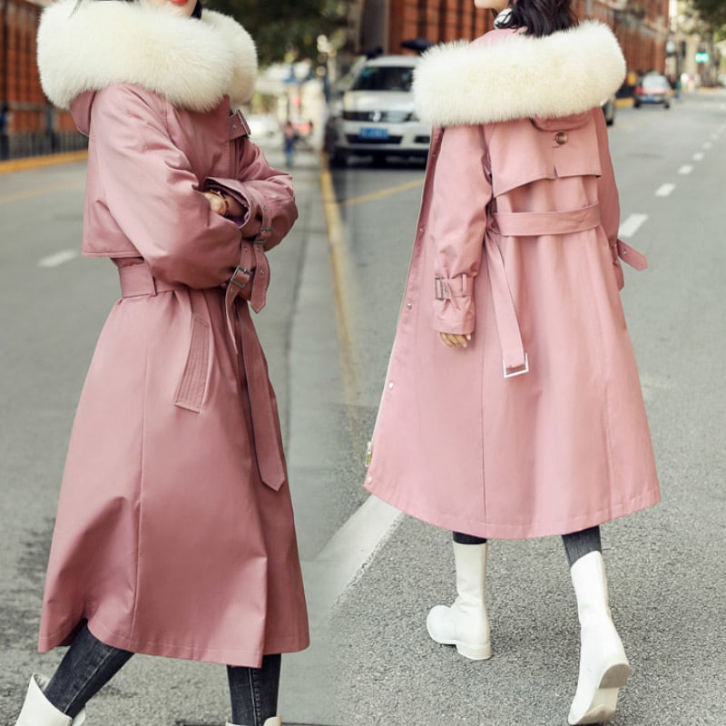 クリーニング済　レア　極美品　アリスアンドオリビア　ナポレオン　ピンク　コート