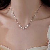 ネックレス かわいい パール ペンダント