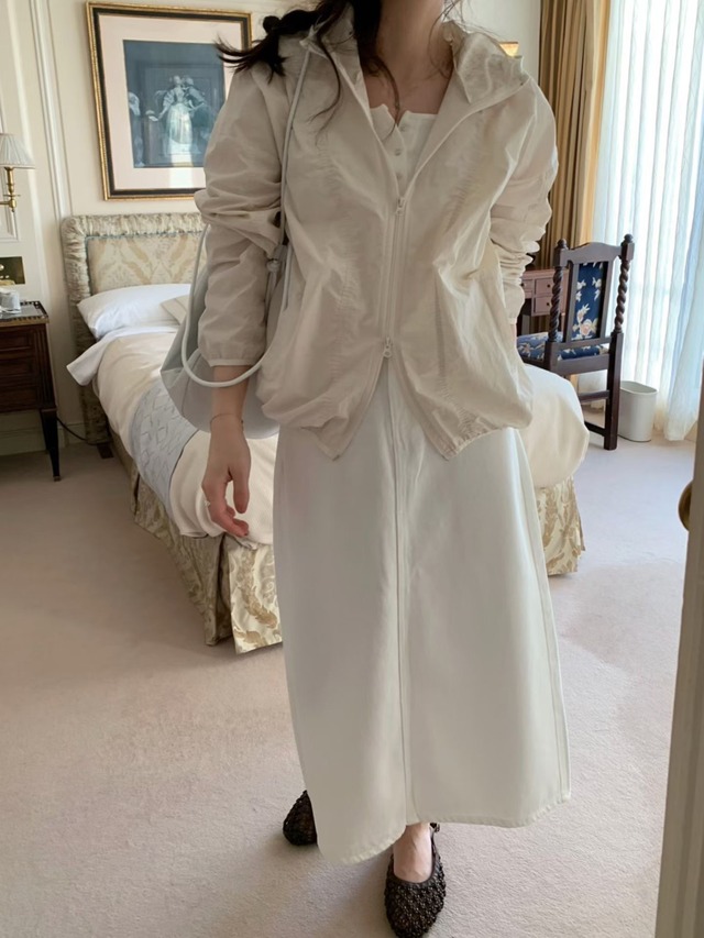 (予約) pretty young thing / Soft denim skirt 2color　