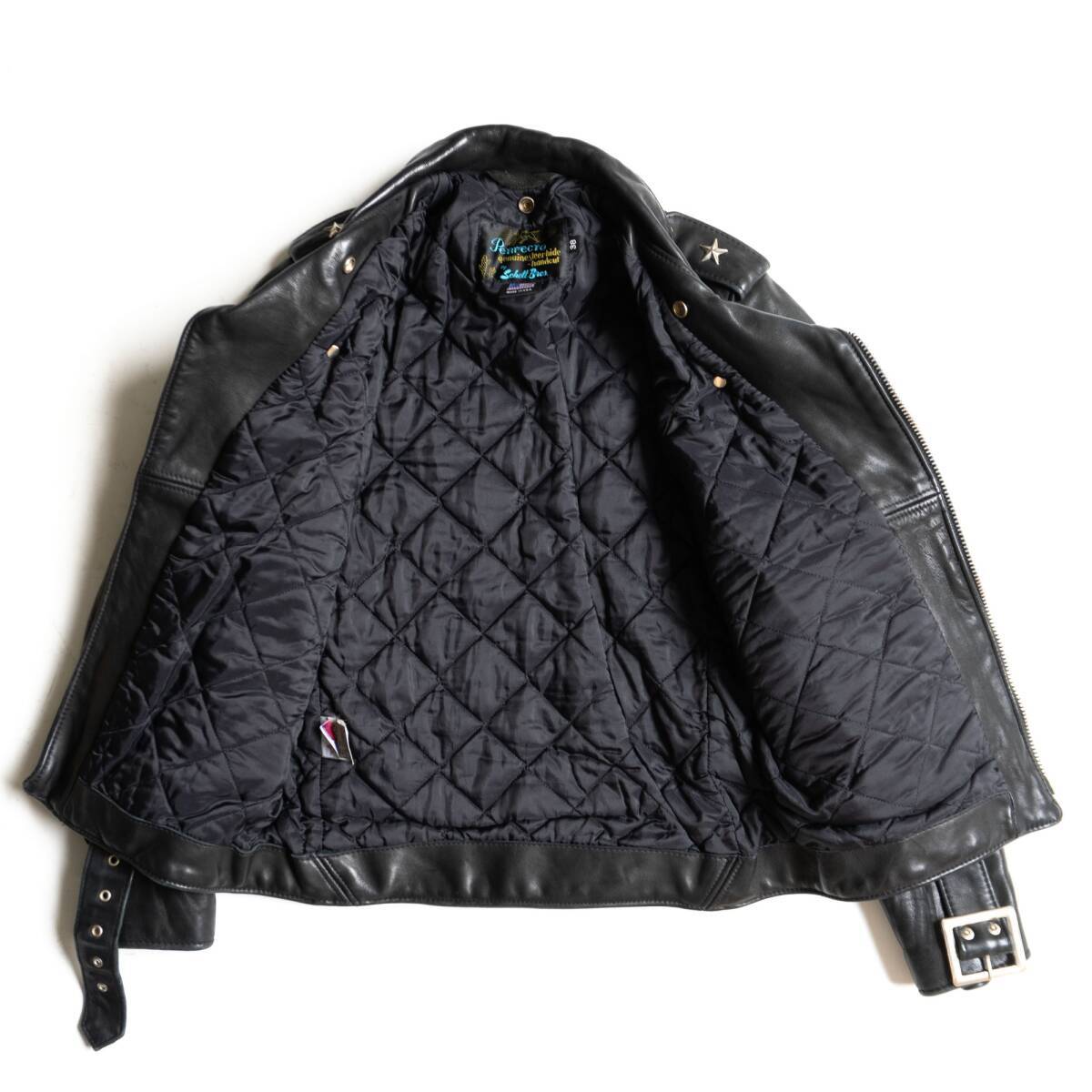 雰囲気抜群/UNITED ARROWS別注】SCHOTT【613UA/ワンスター ダブル