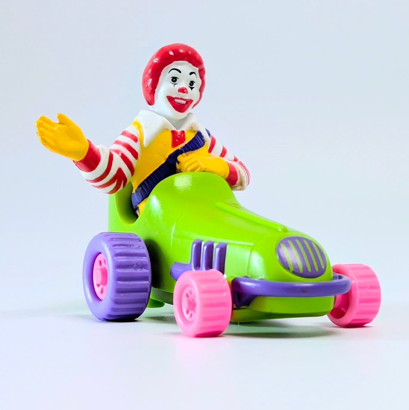 ☆ VINTAGE 1992 ☆【 McDonald's  ( マクドナルド ) 】1992年USマクドナルドミールトイ『 REV-UPS（レブアップス）』ロナルド・マクドナルド / ドナルド・マクドナルド / ハッピーミール 〚アメリカン雑貨 アメトイ〛