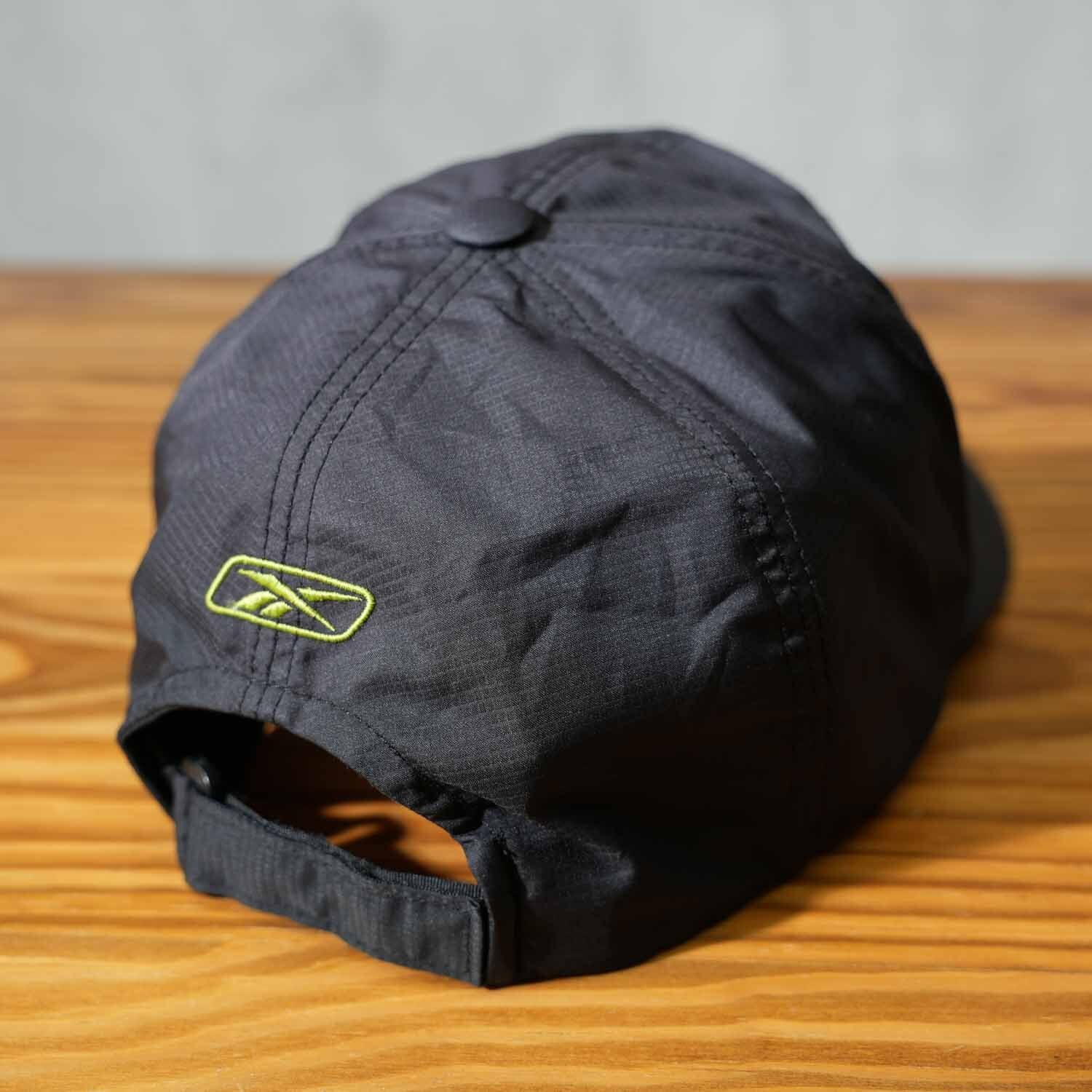 Reebok リーボック ロゴ刺繍 ナイロンキャップ 2000年代 MADE IN KOREA