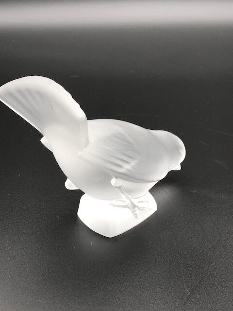 ルネ・ラリック雀のペイパーウエイト ルネ・ラリック雀のペイパーウエイト