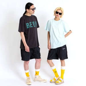 BEER 斜めロゴT ライトブルー