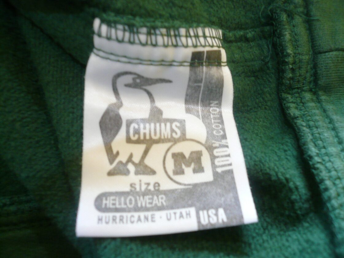 カナダ製 CHUMSチャムスハリケーントップ スエット 緑 グリーン | PAY ID