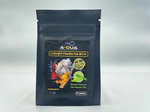 A-QUA  Colorful powder for betta 10g