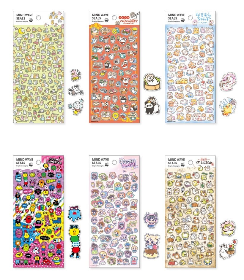 シール マインドウェイブシール miw_82947_82952 sticker MIND WAVE
