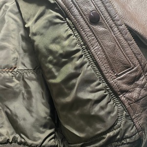 vintage 1960’s U.S.N “G-1” leather flight jacket