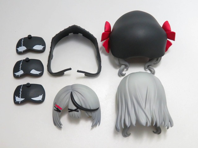 再入荷（A－ランク）【2347】 沙花叉クロヱ 髪パーツ セミロング　ねんどろいど