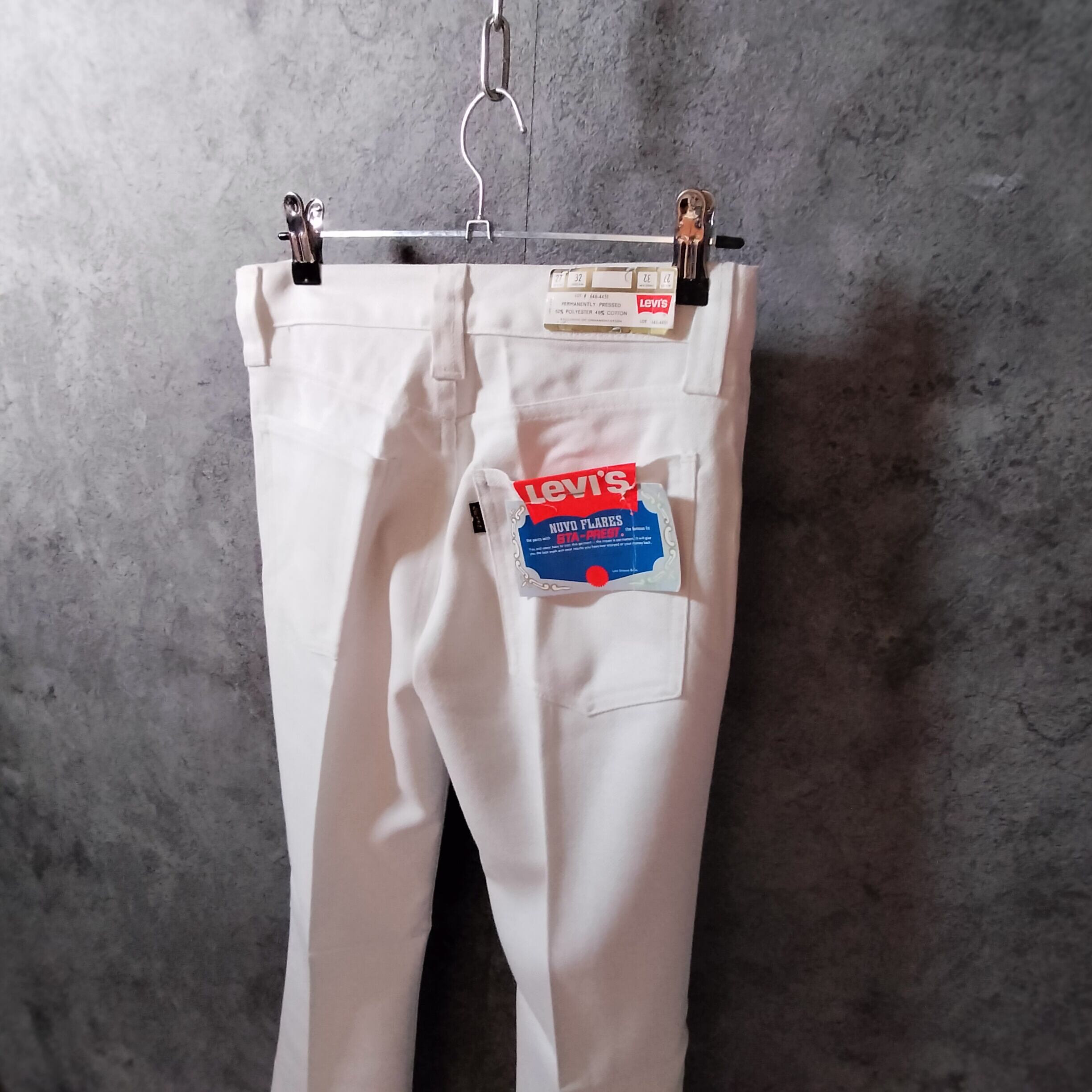 リーバイスLevis646STA-PRESTベルボトムスタプレW実寸80cm-