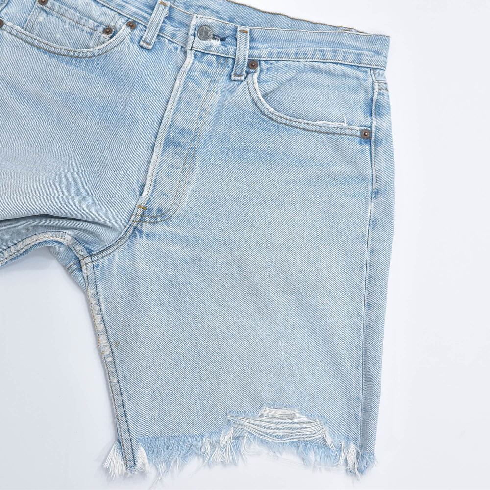 80s Levi's リーバイス 501 ボタンフライ カットオフ ダメージ デニム