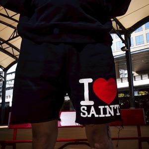 【SAINT Mxxxxxx】SWEAT SHORTS/I LOVE SAINTSM-MK8-0000-066