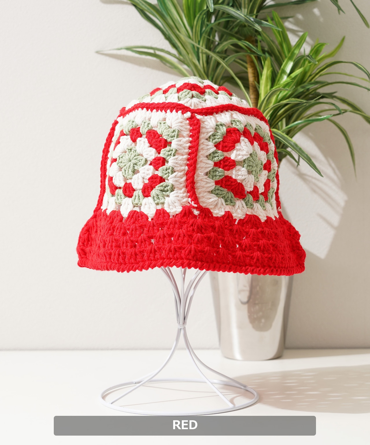 ◆カラフル クロシェハット◆ch-25135