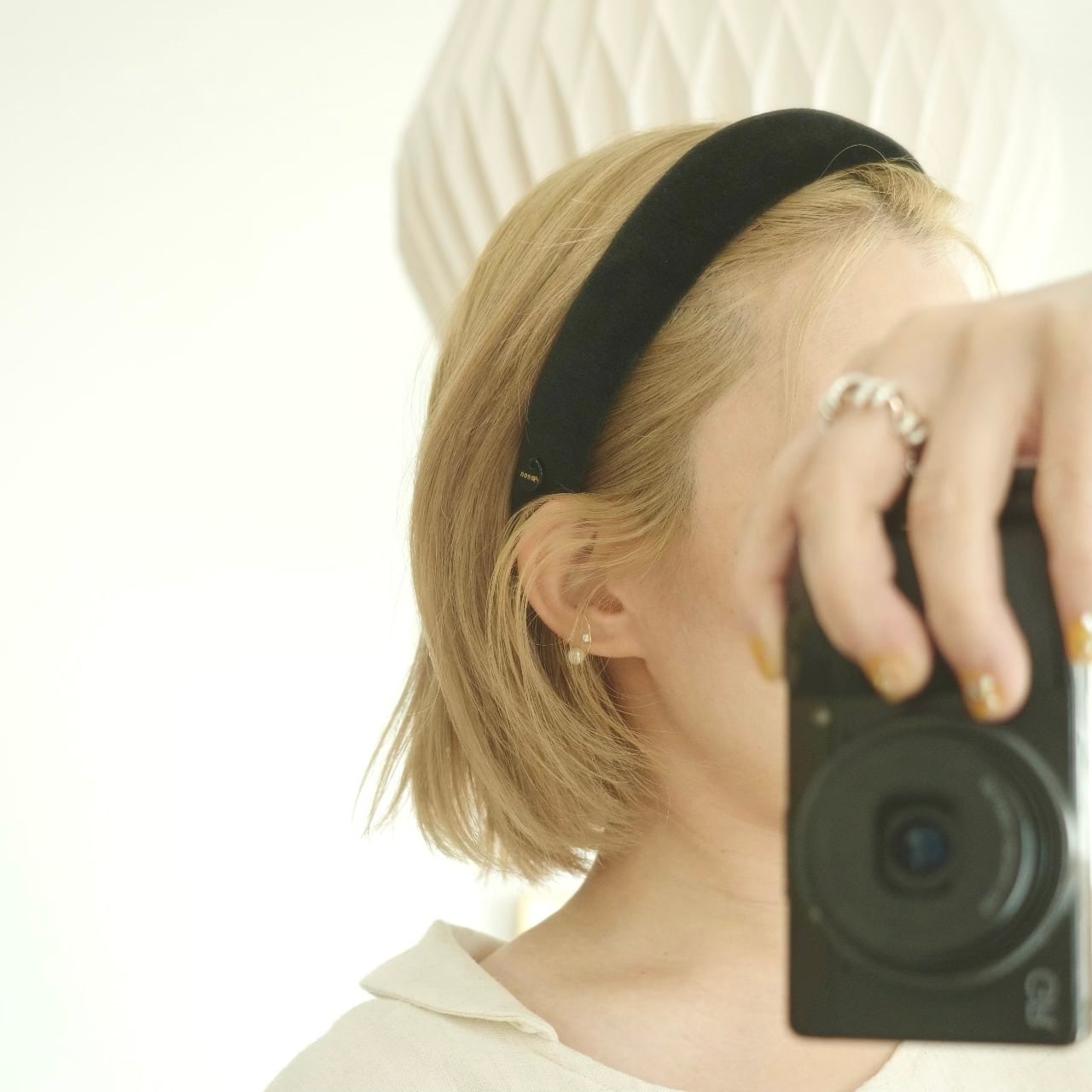 Velour】Shaping Headband ／ カチューシャ(3.5㎝) 軽量・サイズ調整可