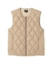 Schott x TAION Inner Down Vest　Beige