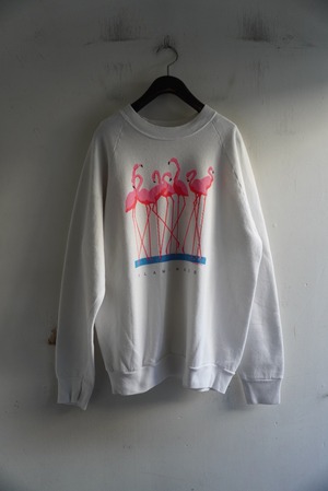 A  1980s Vintage "Flamingo" Sweat Shirt