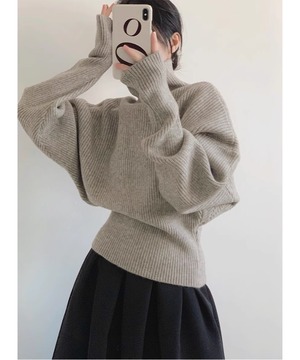 タートル◆ウエストシェイプセーター【t-10613】