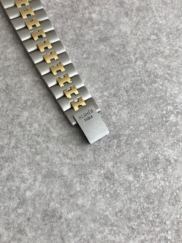 HERMES エルメス 腕時計 シルバー ステンレススチール クリッパー vintage ヴィンテージ オールド bm3wfz