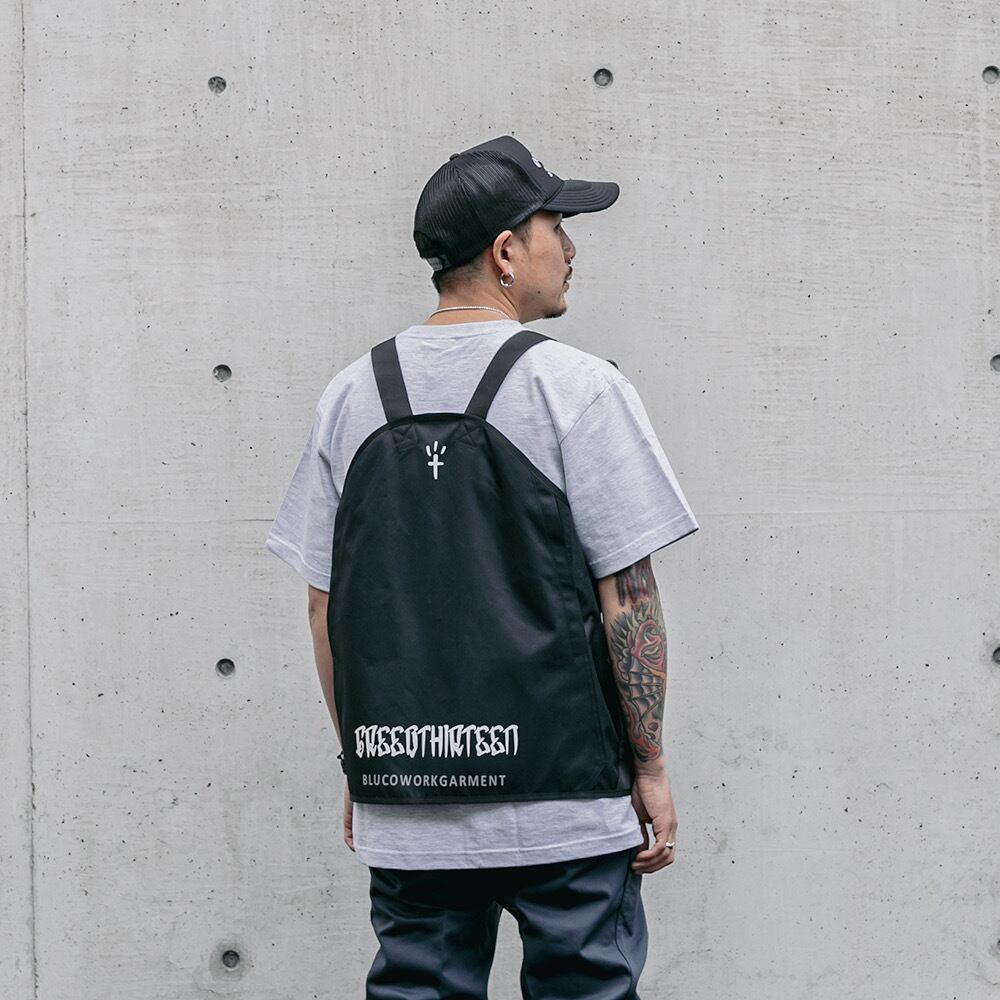 BLUCOxGREED THIRTEEN UTILITY VEST Black | R