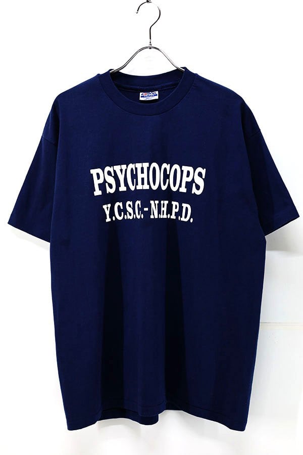専用　(値下げ依頼対応済み) 90sPULP ビンテージTシャツ Hanes Used 90s USA HANES STOMP Black Graphic T-Shirt Size XL 古着 | ear
