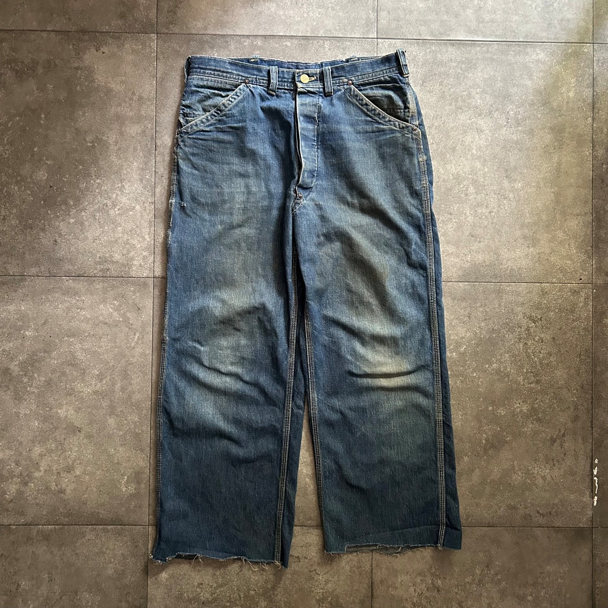 40s50s lee リー ペインターパンツ USA製 濃紺 32w相当 | 東京準備室