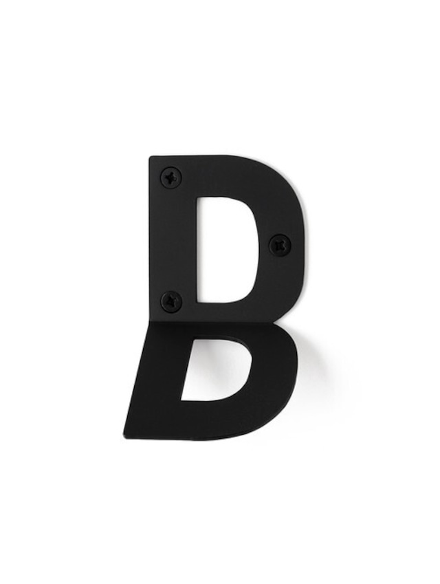 LETTER HOOK B フック　壁掛け　サイン　英文字　アルファベット