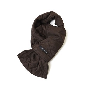 maison de soil（メゾンドソイル）シルク×キルティング ループスカーフ(マフラー）