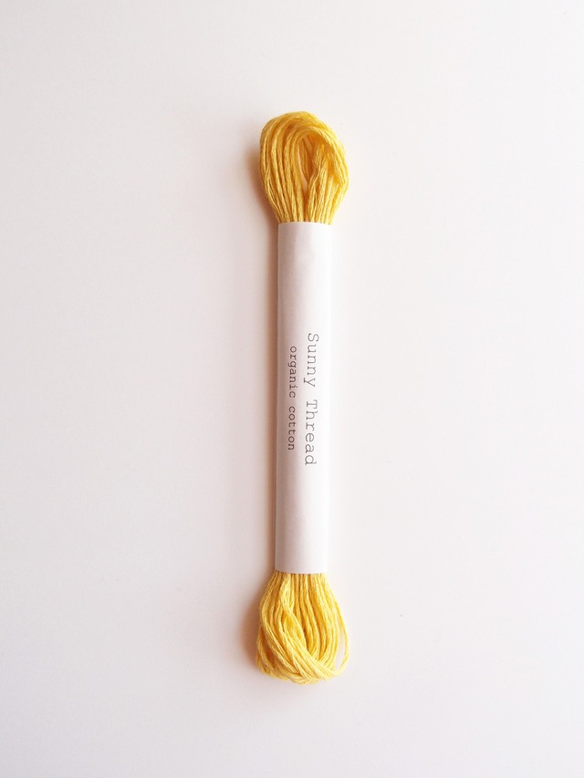 Sunny thread #19　　オーガニックコットン 刺繍糸