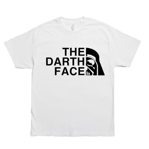 STAR WARS THE DARTH FACE S/S Tee  (white)
